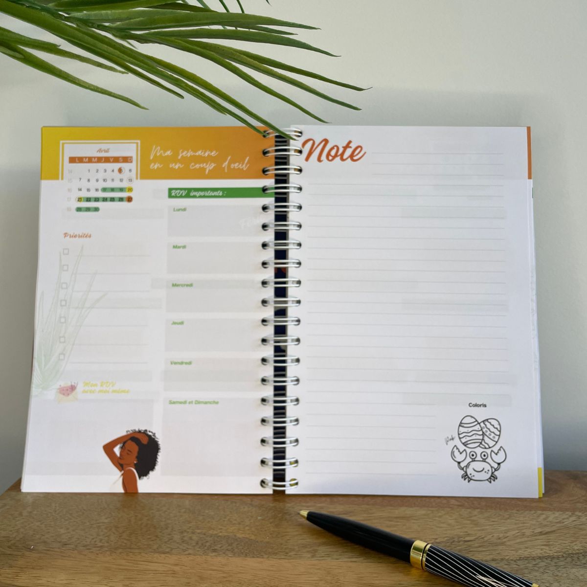 Planner 2025 édition Rimèd razyé