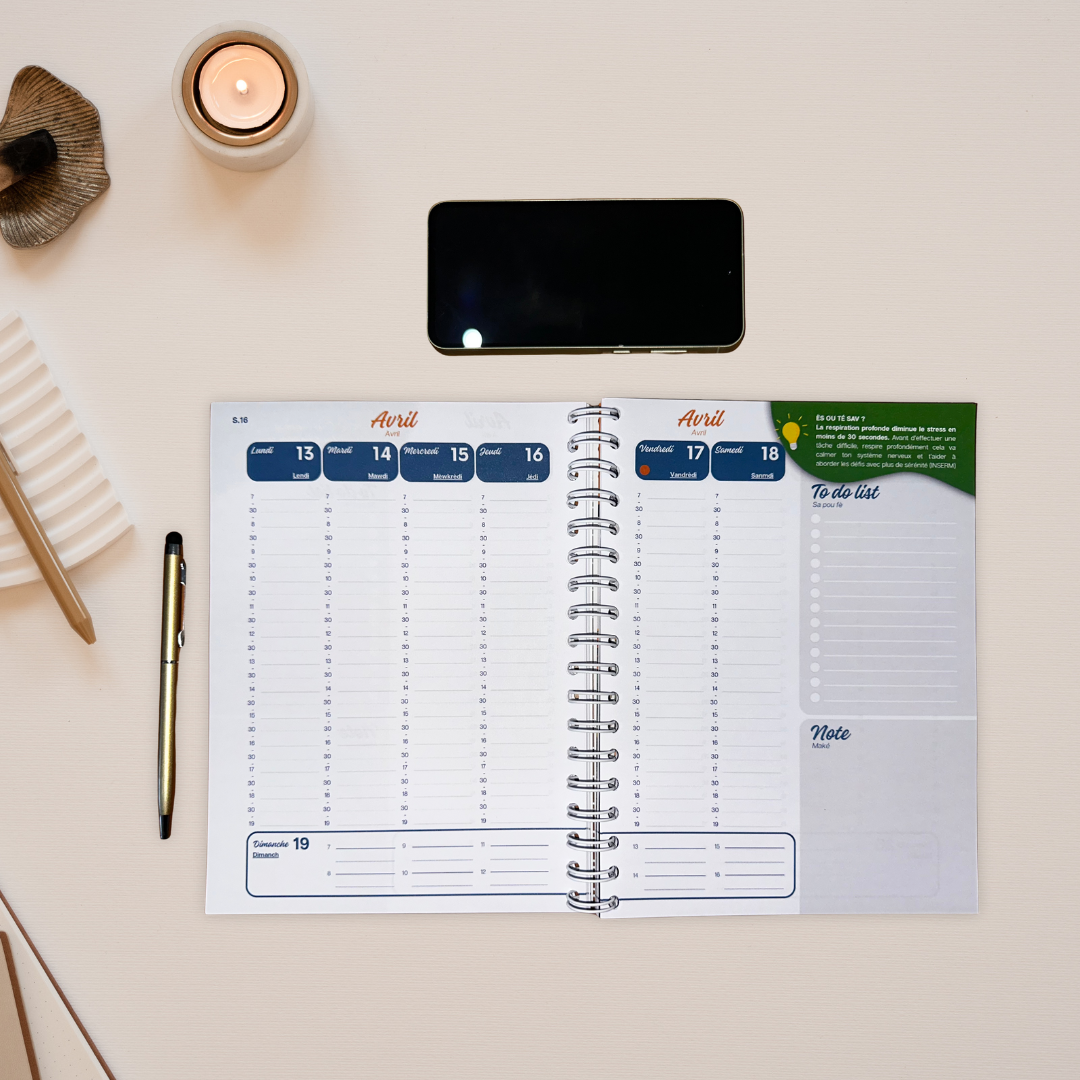 Pack Agenda et Planner Pakome les autres 2026 - Edition Fanm vayan