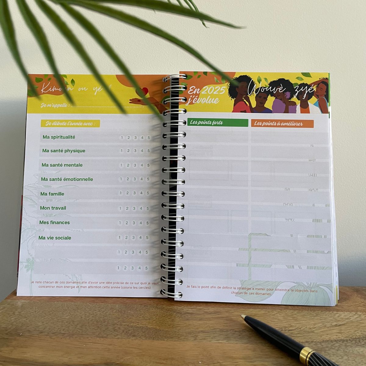 Planner 2025 édition Rimèd razyé