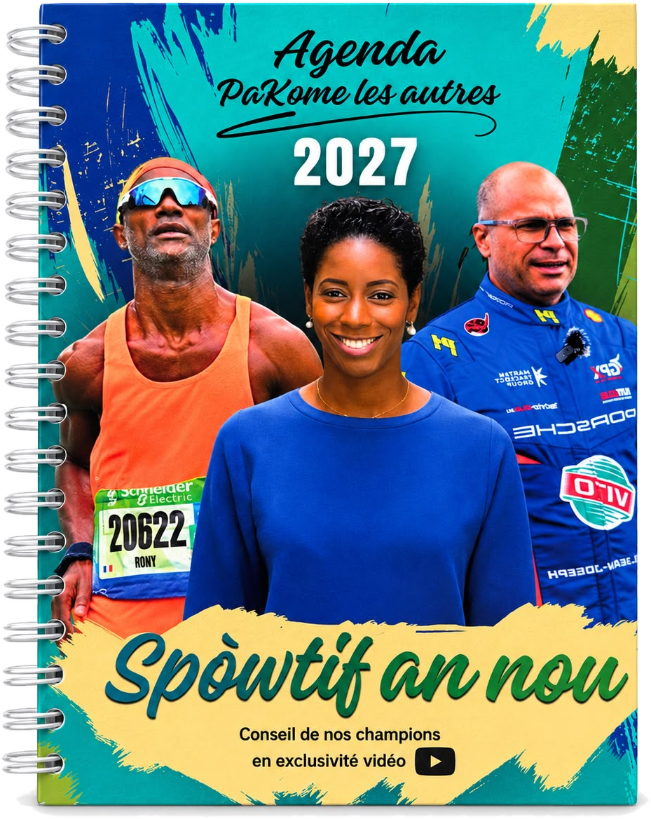 L'Agenda Pakome les autres 2027, collection Spòwtif an nou